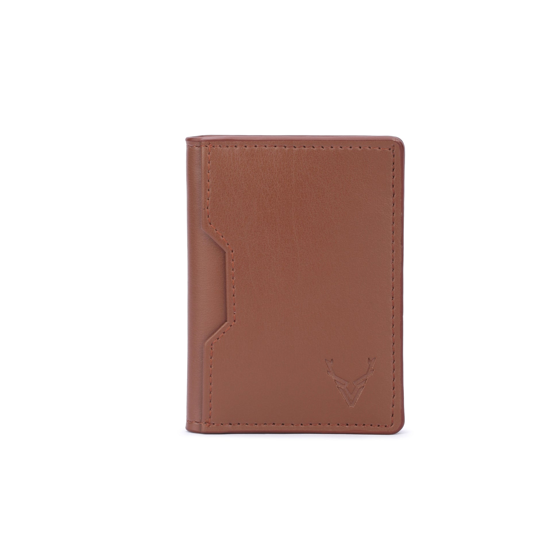 Vegan Card wallet for Men Brown