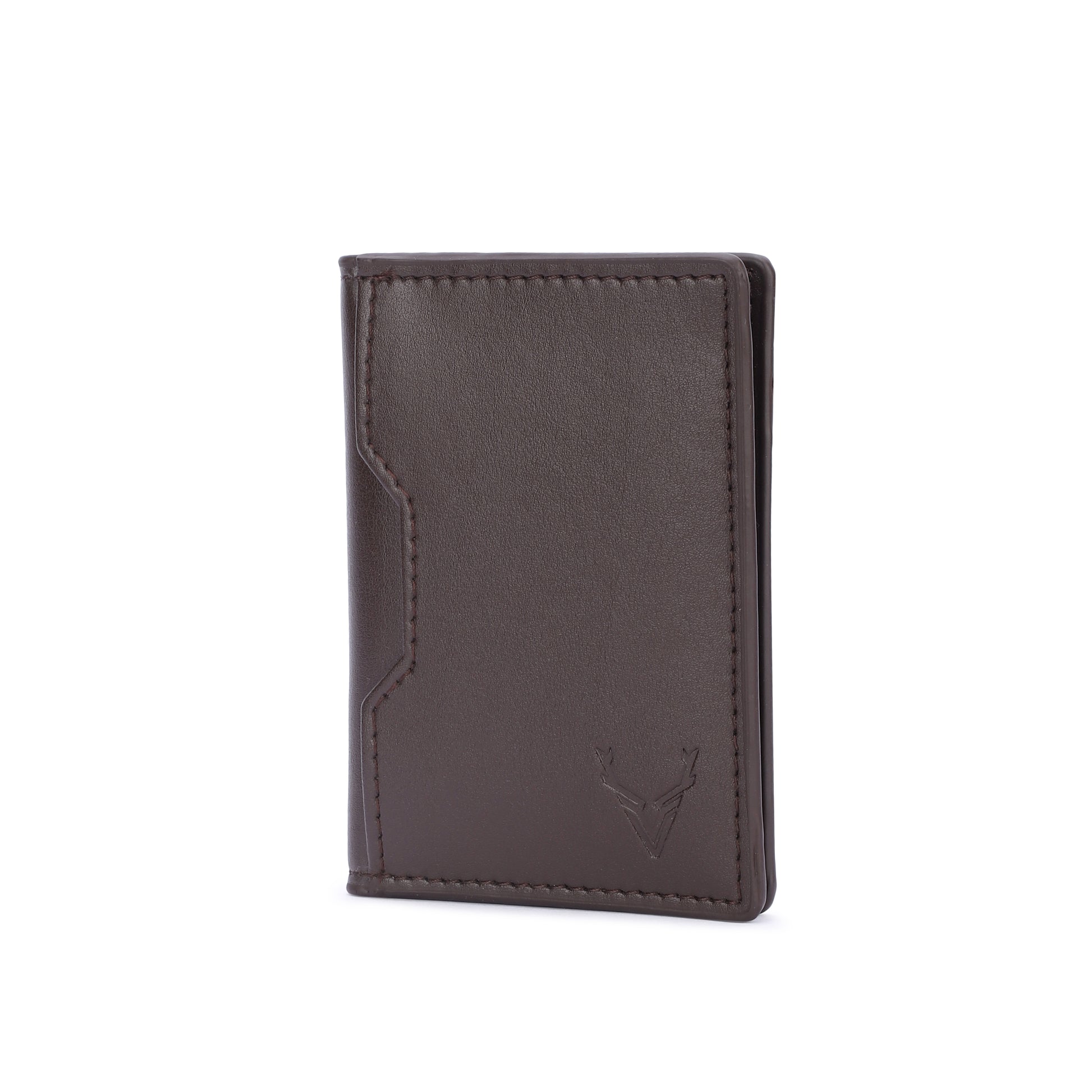 Vegan Card wallet for Men Coffee