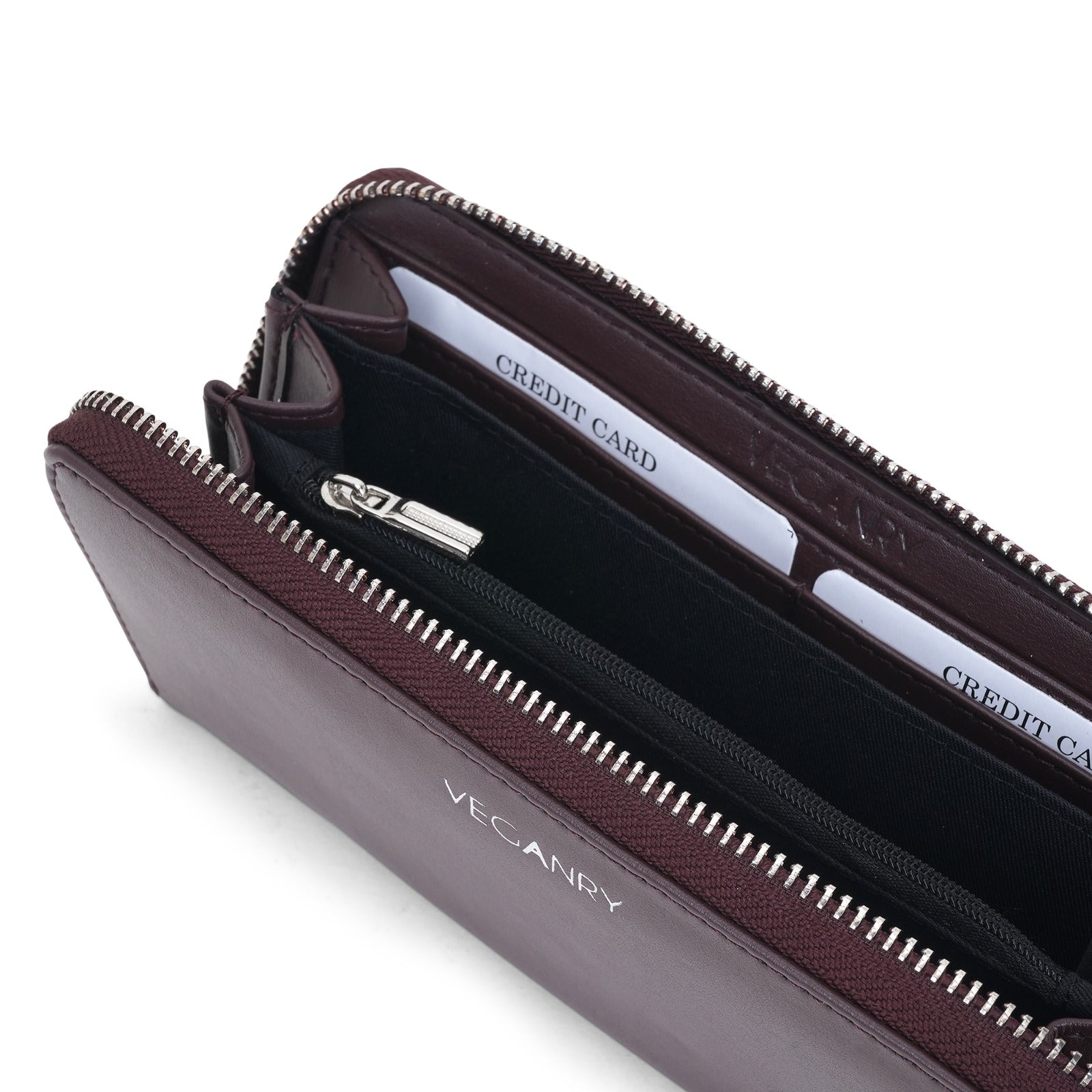 Vegan Wallet for Women Coffee