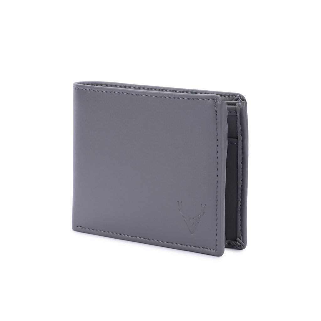 Vegan wallet for Men Ash Grey