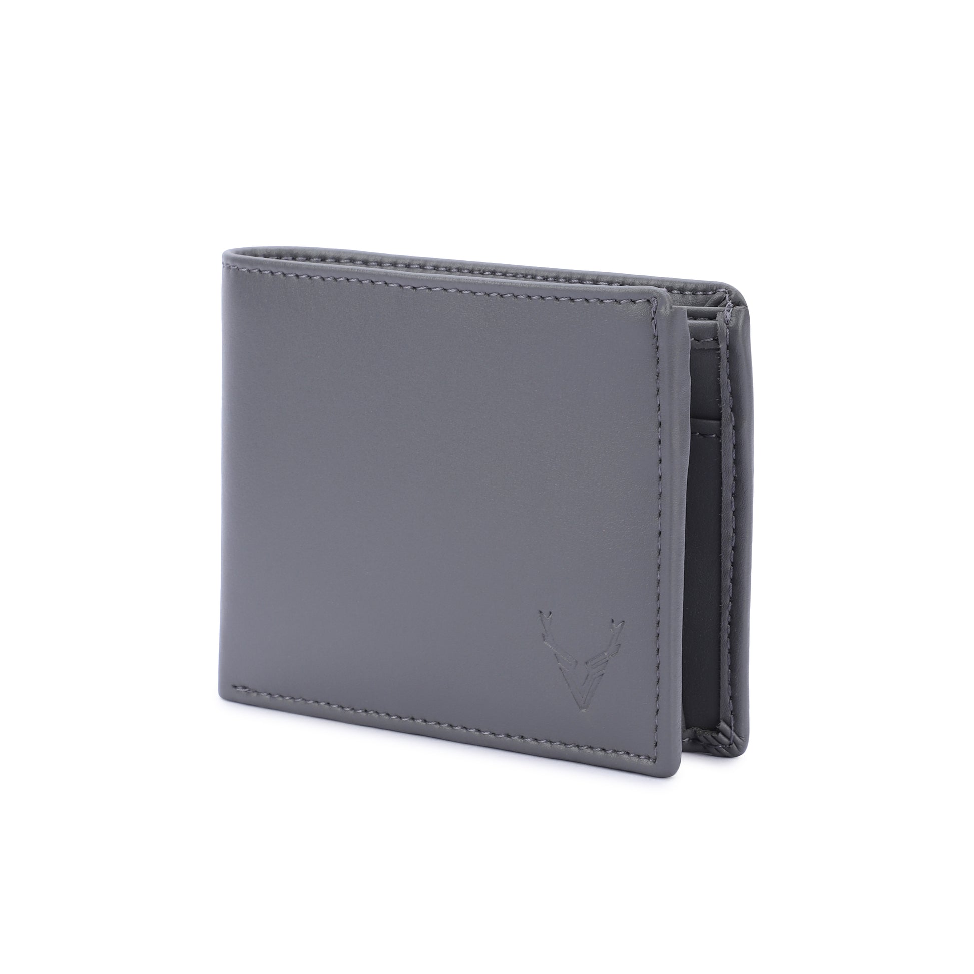 Vegan wallet for Men Ash Grey