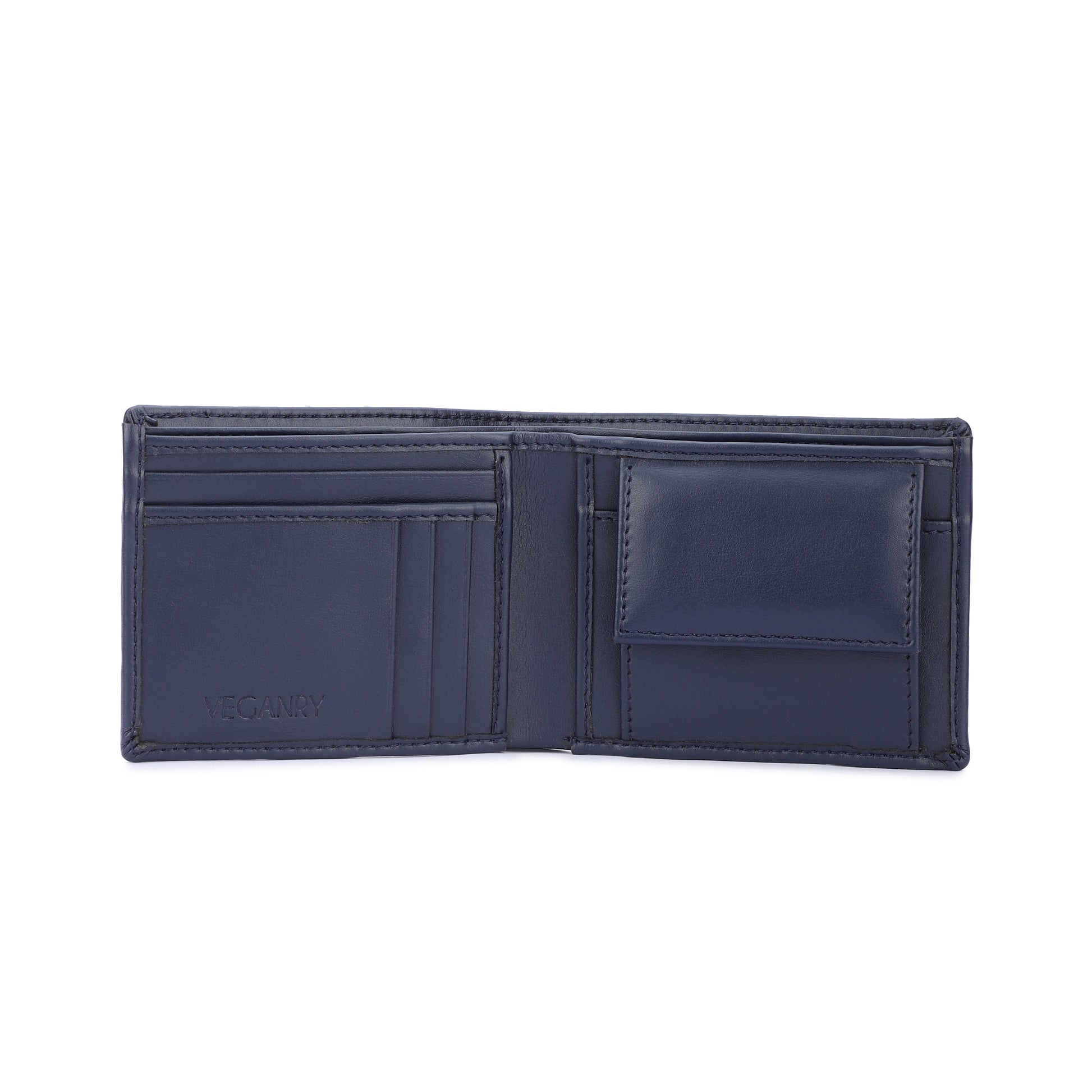 Vegan wallet for Men Blue