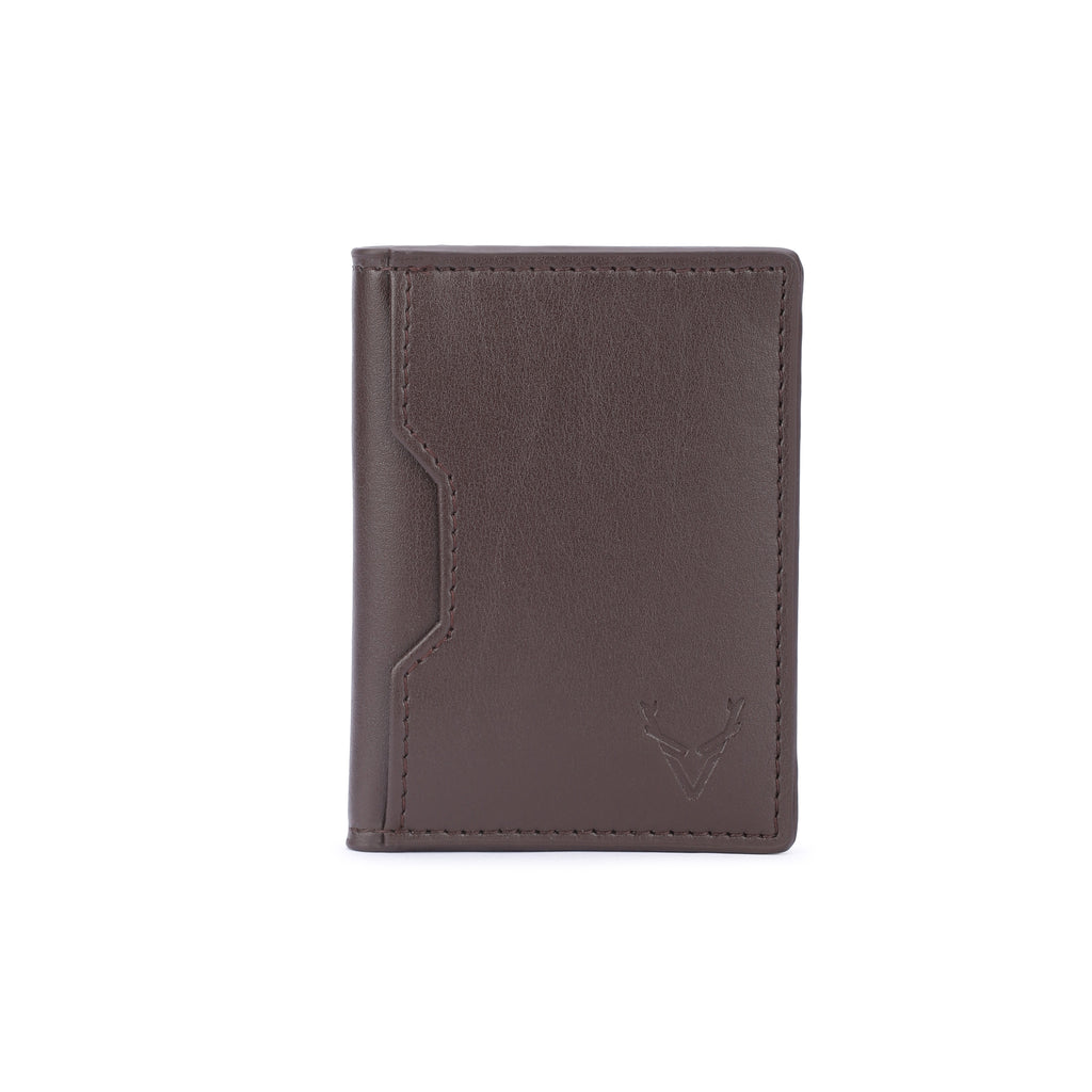 Vegan Card wallet for Men Coffee